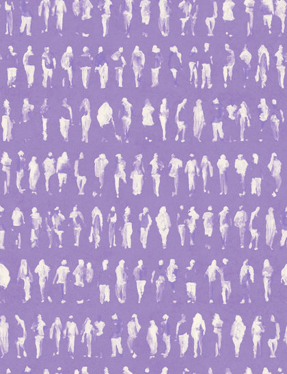 Executives Lilac Wallcovering | Tres Tintas