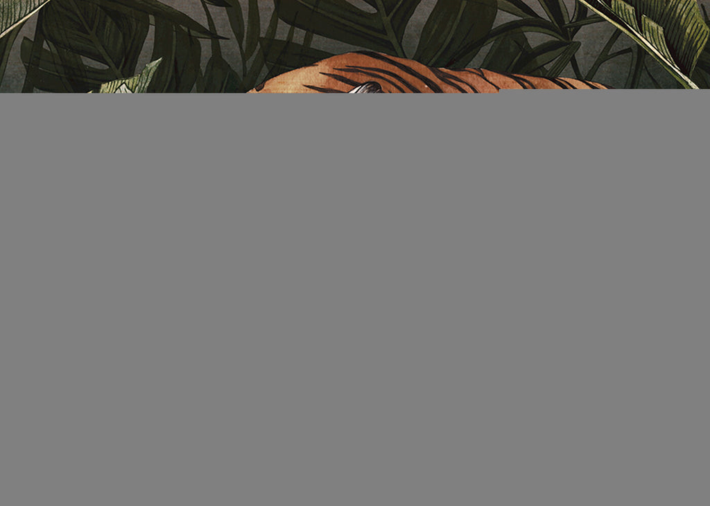 Silk Road Garden Tiger  Wallcovering -  - Image 3