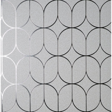 Ezra Platinum Arch Wallcovering | Jeffrey Stevens - Image 13