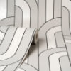 Ezra Platinum Arch Wallcovering | Jeffrey Stevens - Image 4