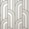 Ezra Platinum Arch Wallcovering | Jeffrey Stevens - Image 7
