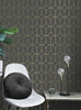 Ezra Platinum Arch Wallcovering | Jeffrey Stevens - Image 8