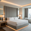 Punch Bowl - Aluminum Upholstered Headboard | Architectural Fabrics