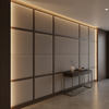 Subtle Pebble Grain Soft Taupe Upholstered Wall Panel | Architectural Fabrics