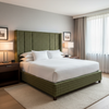 West End - Parrot Upholstered Headboard | Architectural Fabrics