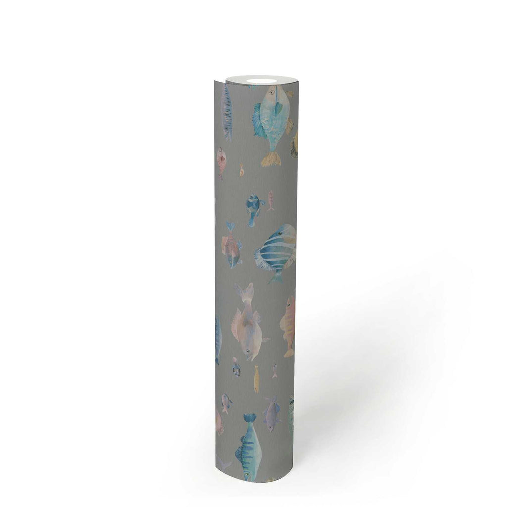 Pintwalls Ii Gray Wallcovering | AS Creation