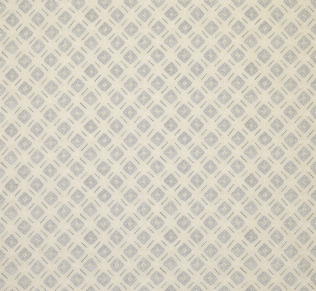 DWCY-900127 Nina Campbell Fabric Ecru designer-wallcoverings-los-angeles