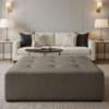 Port Royal - Thunder Upholstered Ottoman | Architectural Fabrics