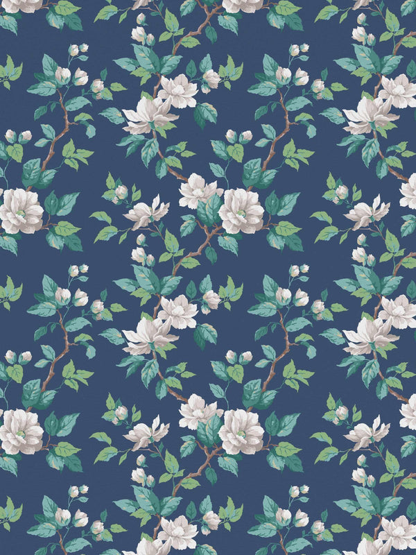 Bloom Season Oxford Blue | Fabricut