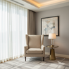 Vivace Reef - Latte Upholstered Chair | Architectural Fabrics