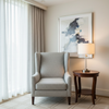 Abaca - Silverleaf Tekloom Performance Upholstered Chair | Architectural Fabrics