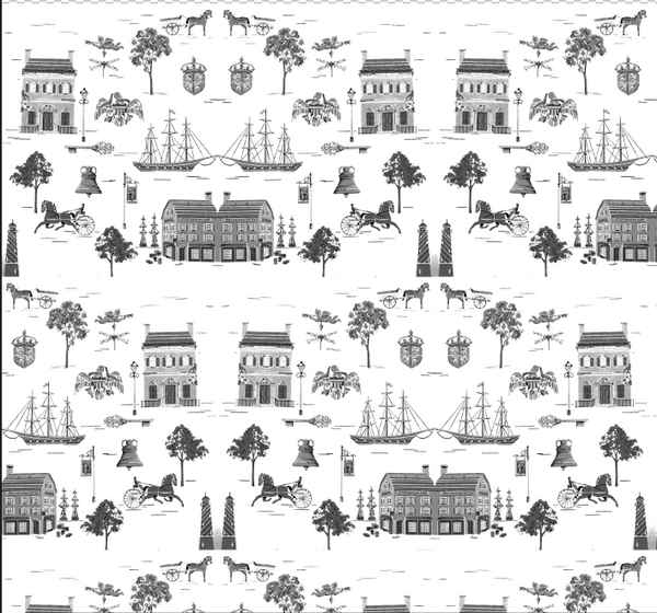 Margaret's Americana Vintage 1920s Traditional | Architectural Wallcoverings