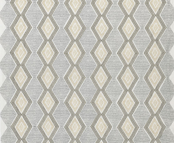 Nina Campbell Fabric - Cool Gray Wallcovering | Nina Campbell