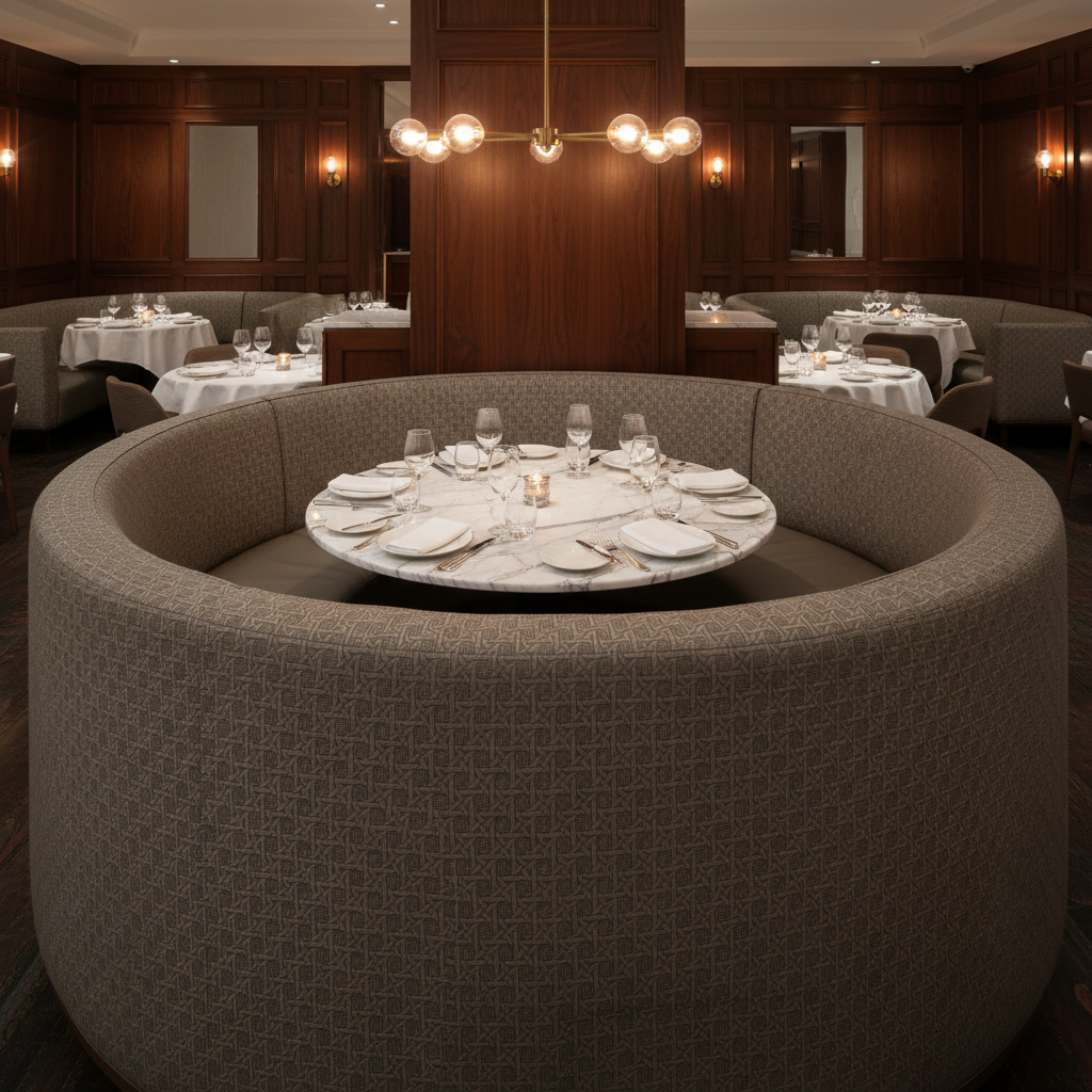 Basketry - Basketry Performance Vinyl Upholstered Banquette | Architectural Fabrics