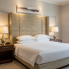 Pigeon Island - Cornsilk Upholstered Headboard | Architectural Fabrics