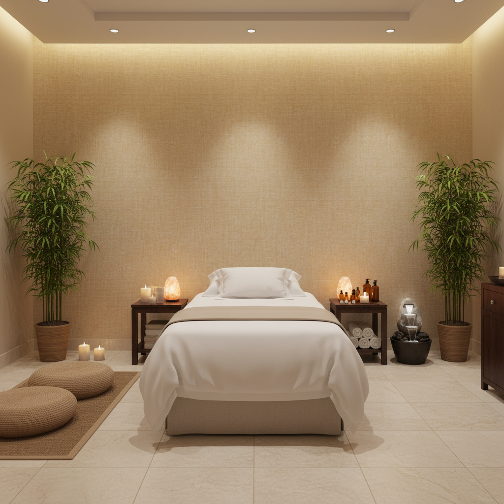Marseilles Vinyl | Hollywood Wallcoverings - Healthcare Waiting Room commercial room setting