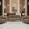 Peter Island - Bark Upholstered Sofa | Architectural Fabrics