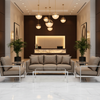 Tres Palmas - Palladium Upholstered Sofa | Architectural Fabrics