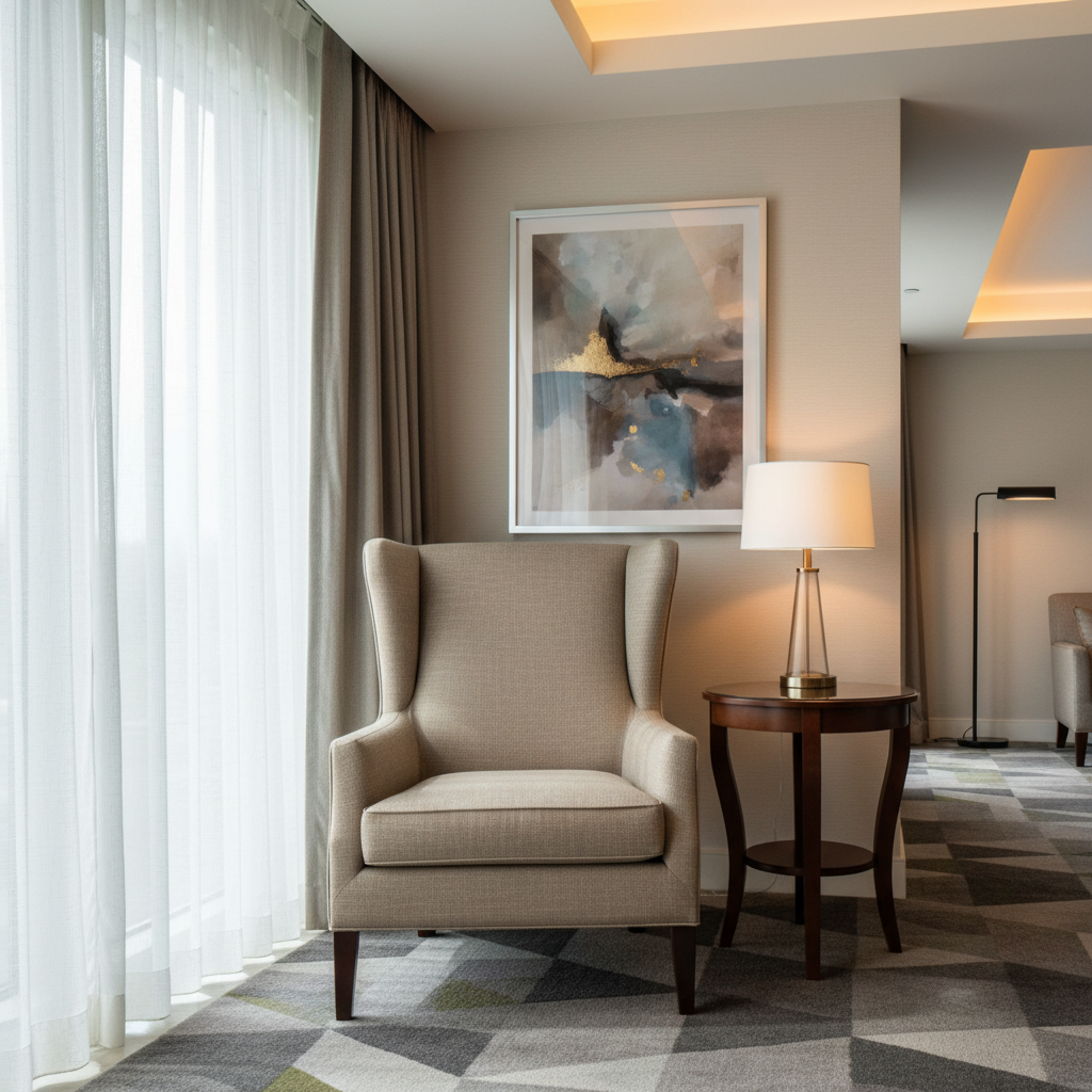 Turneffe - Fossil Upholstered Chair | Architectural Fabrics