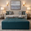 Kick Em Jenny - Bay Upholstered Ottoman | Architectural Fabrics