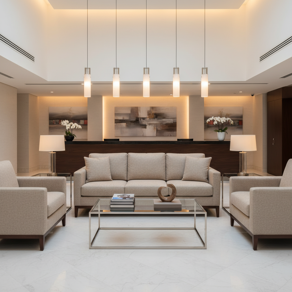 Savannah Bay - Linen Upholstered Sofa | Architectural Fabrics