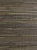Nantucket Grasscloth Black Tan Wallcovering | Phillipe Romano