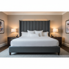 Quintana Bay - Indigo Upholstered Headboard | Architectural Fabrics