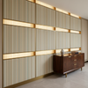 Vista Point - Flax Upholstered Wall Panel | Architectural Fabrics