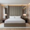 Arcadia - Greystone Performance Vinyl Upholstered Headboard | Architectural Fabrics