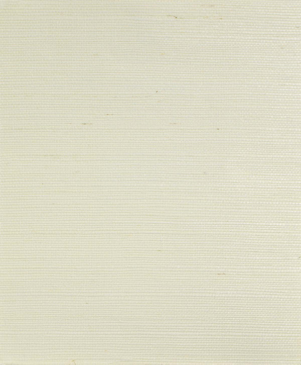 Nantucket Grasscloth Acadia White Wallcovering | Phillipe Romano