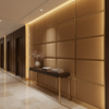 Algiers - Tawny Hide Performance Vinyl Upholstered Wall Panel | Architectural Fabrics