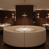 Manchioneel - Almond Upholstered Banquette | Architectural Fabrics