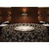 Trellis Bay - Charred Upholstered Banquette | Architectural Fabrics