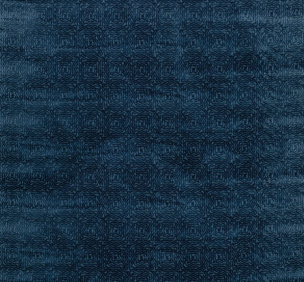DWCY-900217 Nina Campbell Fabric Indigo Blue designer-wallcoverings-los-angeles
