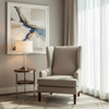 Aspect - Stone Linen Performance Polyurethane Upholstered Chair | Architectural Fabrics