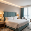 Peter Island - Aqua Upholstered Headboard | Architectural Fabrics