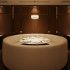Rainbow Reef - Natural Upholstered Banquette | Architectural Fabrics