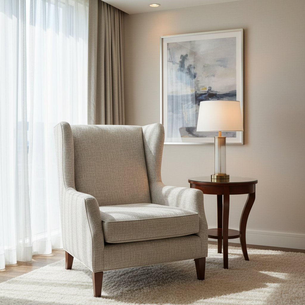 Tweed Bay - Vesper Upholstered Chair | Architectural Fabrics
