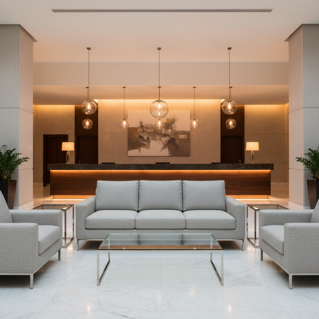 Amalfi - Silver Lining Indoor/Outdoor Vinyl Upholstered Sofa | Architectural Fabrics