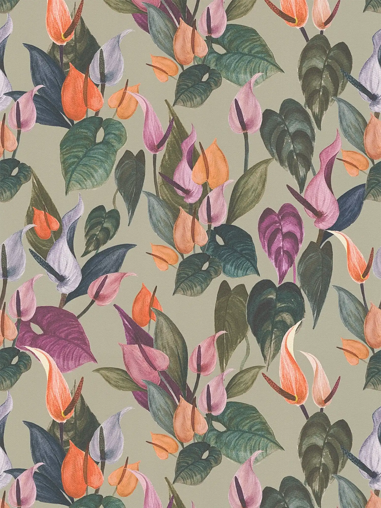 Anna D Andrea Sage Green Wallcovering | AS Creation