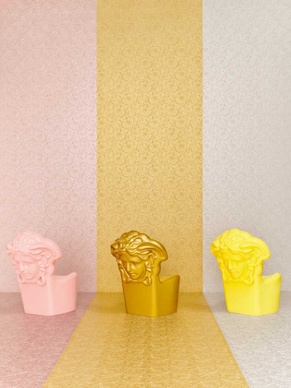 Barocco Gold Embossed Wallcovering | Versace