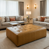 Berretta - Berretta Performance Vinyl Upholstered Ottoman | Architectural Fabrics