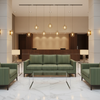 Alter - Alter Silicone Hybrid Upholstered Sofa | Architectural Fabrics