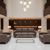 Axis - Axis Etched Polyurethane Upholstered Sofa | Architectural Fabrics