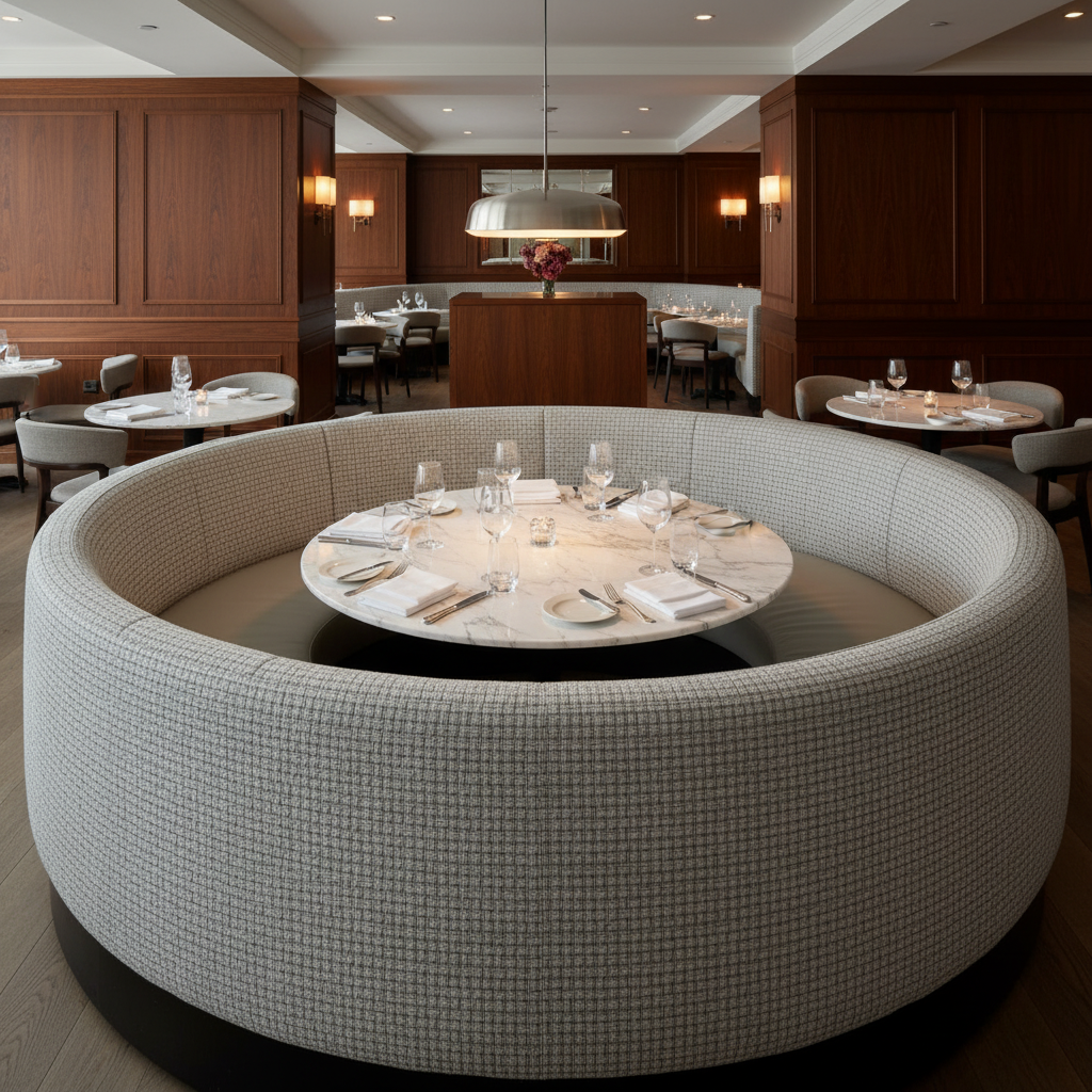 Ballad - Ballad Tekloom Performance Upholstered Banquette | Architectural Fabrics