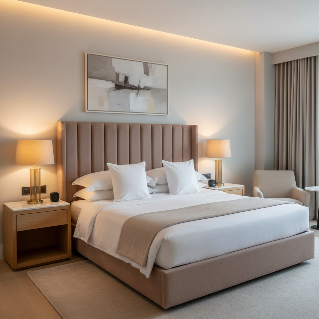 Sisal Bay - Petal Upholstered Headboard | Architectural Fabrics