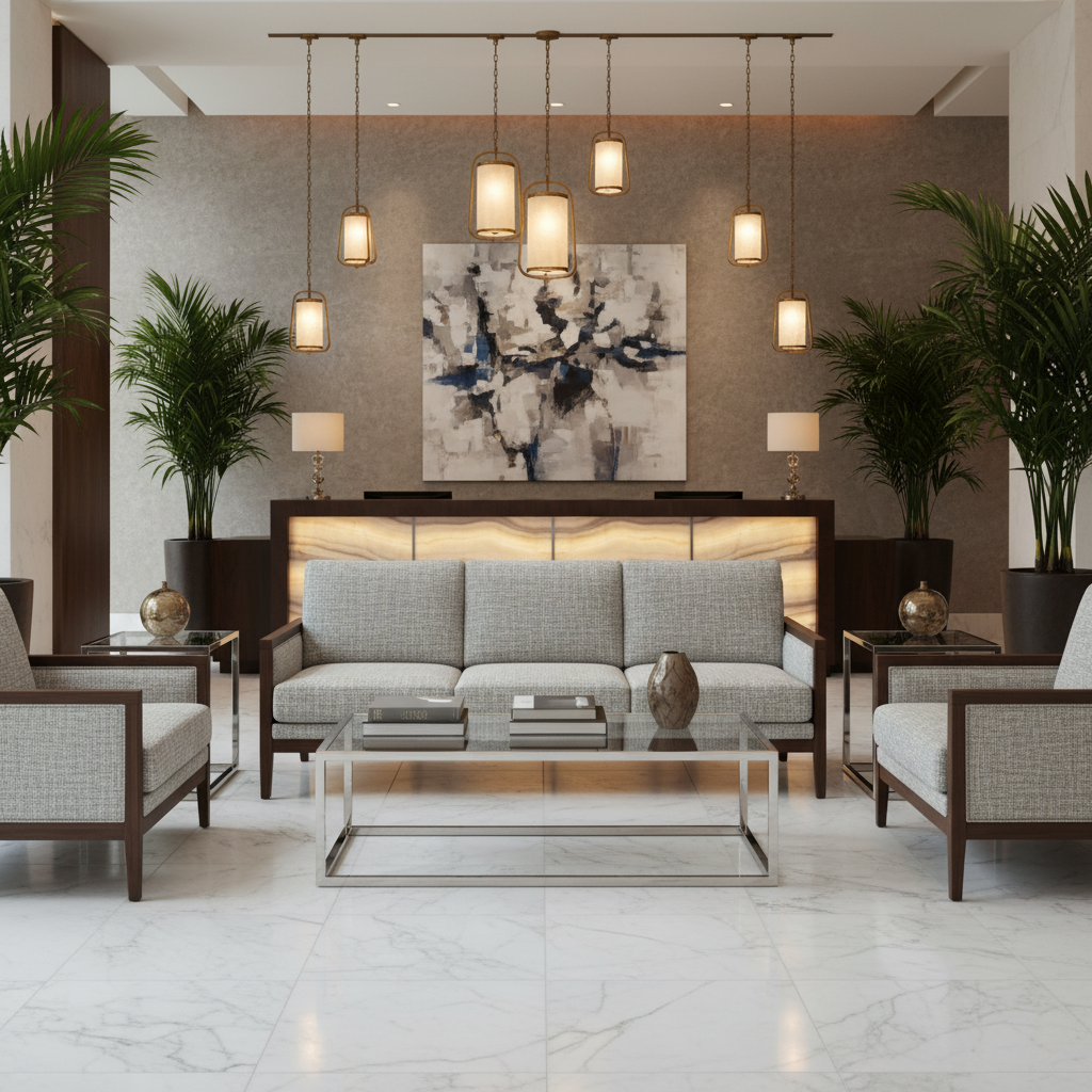 Manchioneel - Grigio Upholstered Sofa | Architectural Fabrics