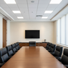 Marseilles Vinyl | Hollywood Wallcoverings - Conference Room commercial room setting
