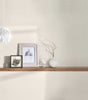 Cream Coloured Plain Wallcovering With Glitter Threads - White, Cream Wallcovering | Versace