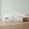Nantucket Grasscloth Icy Path Wallcovering | Phillipe Romano room setting